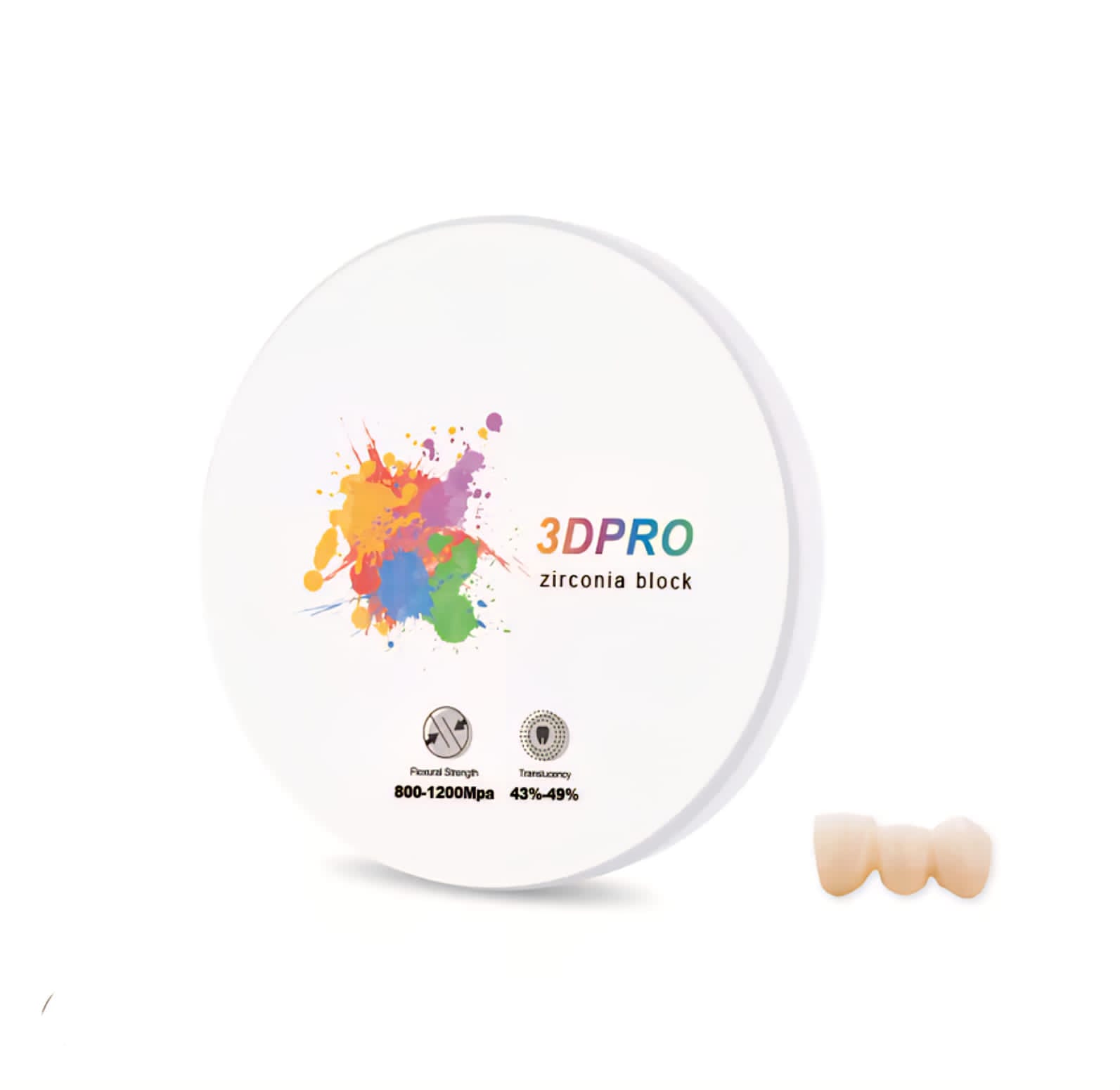 3D Multilayer Zirconia